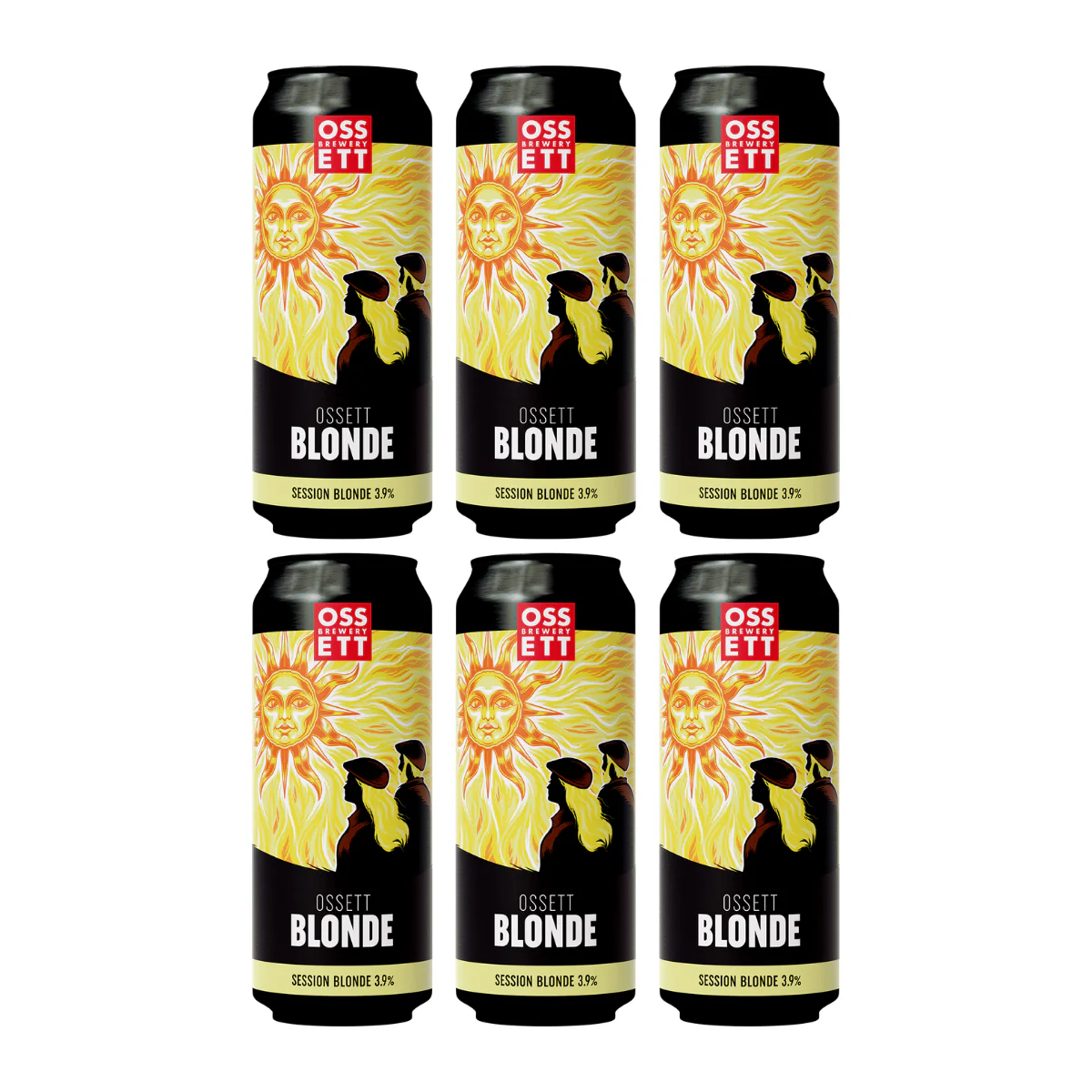 OSSETT BLONDE 3.9% SESSION BLONDE (6x500ml)