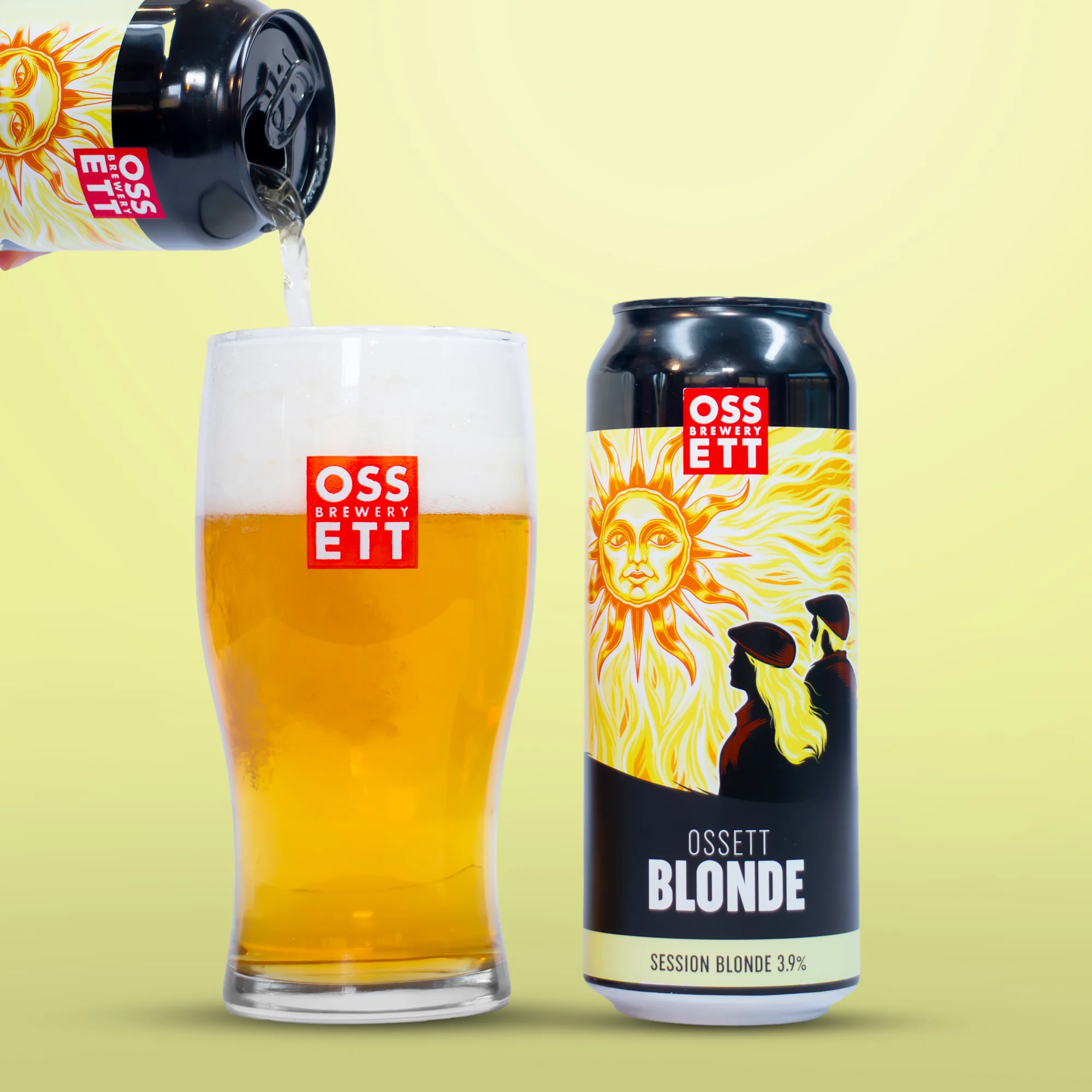 OSSETT BLONDE 3.9% SESSION BLONDE (6x500ml) - Image 2